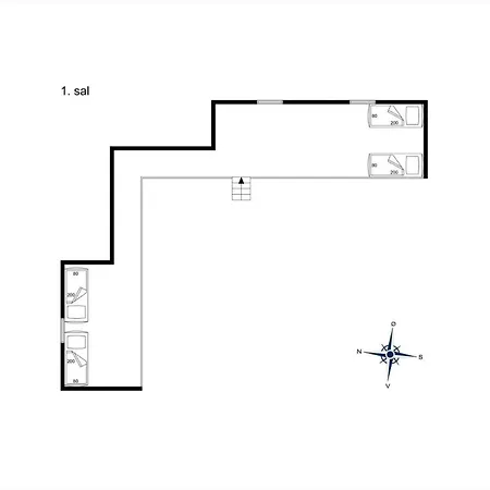 Casa de Férias Jb327-brovst-kronvildtvej-140 *